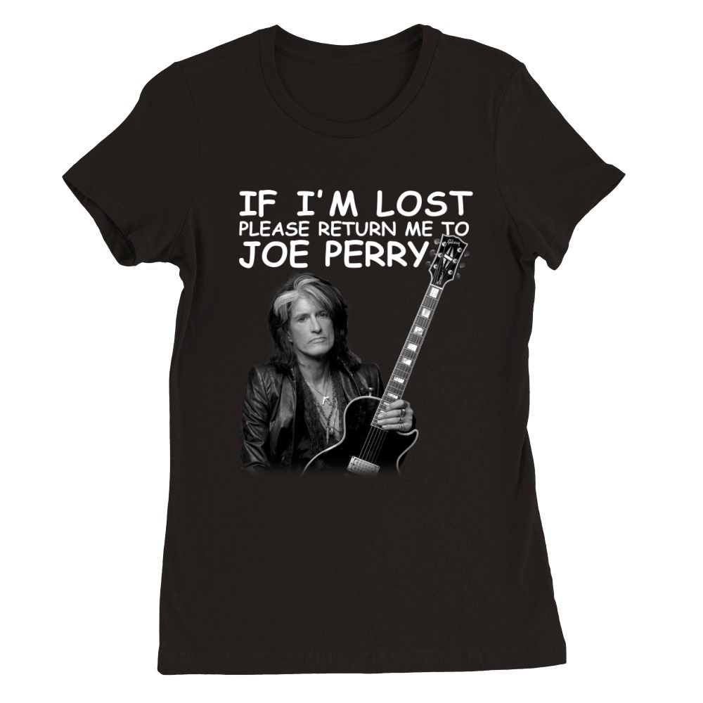 JOE PERRY Premium Womens Crewneck T-shirt