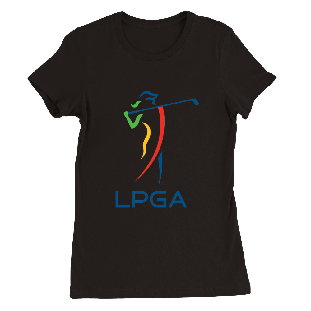 LPGA Logo Premium Womens Crewneck T-shirt