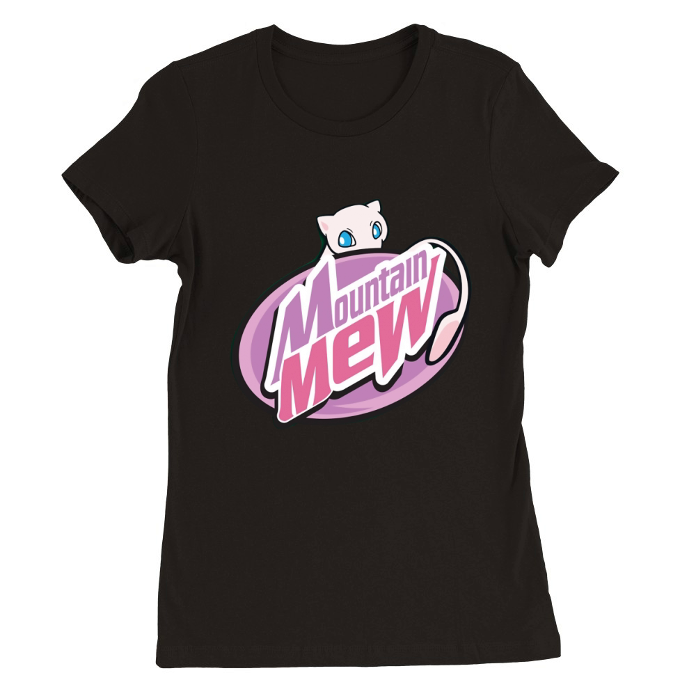Mountain Mew Premium Womens Crewneck T-shirt