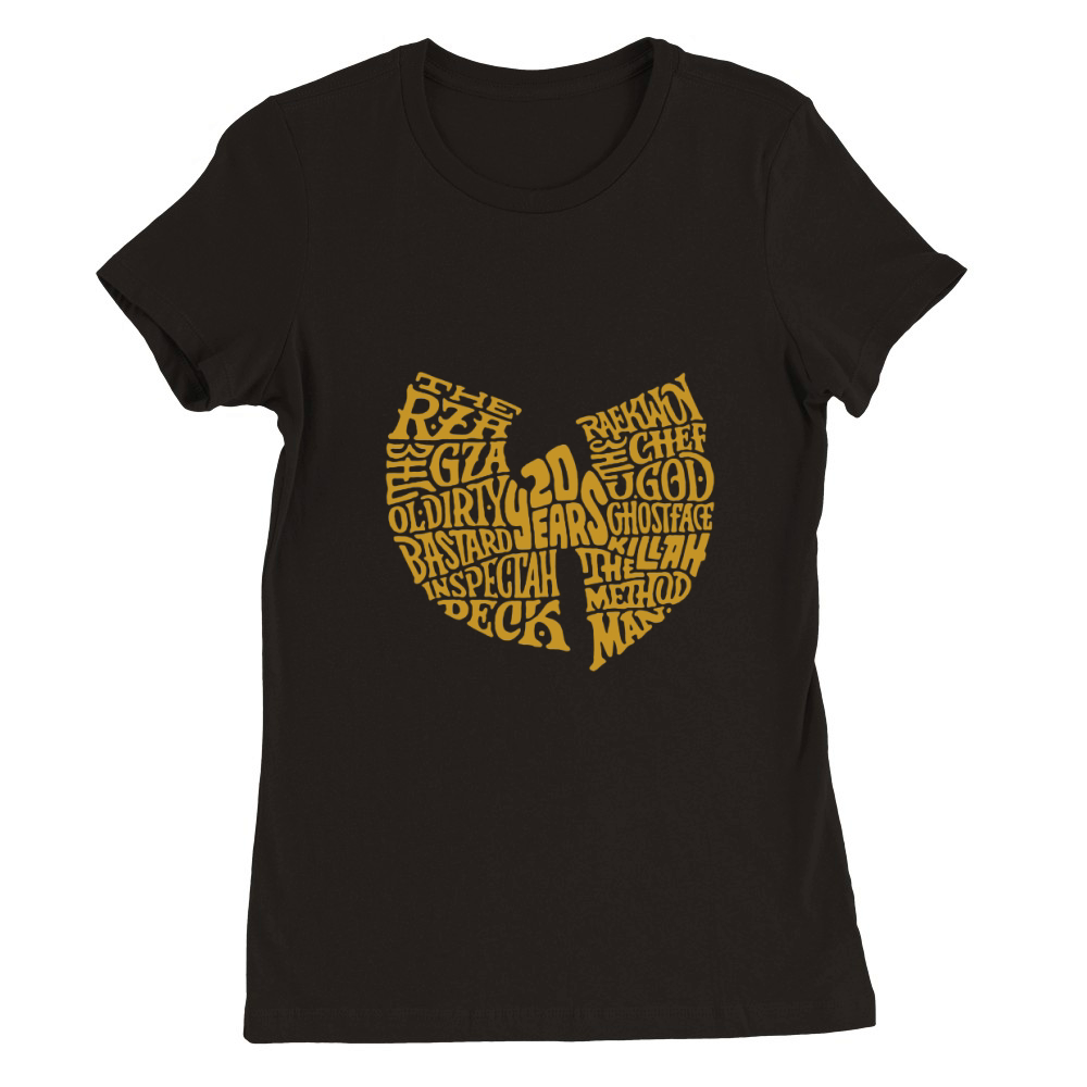 Wu Tang 20 Years Premium Womens Crewneck T-shirt