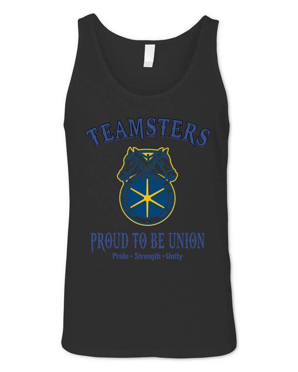 International brotherhood of teamsters proud to be union pride strength unity Unisex Jersey Tank