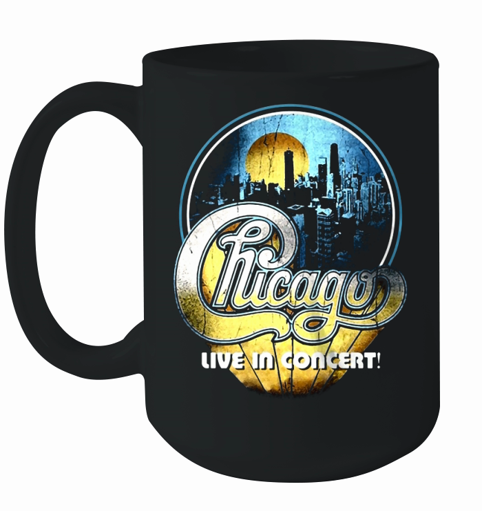 Chicago Band Tshirt Ceramic Mug