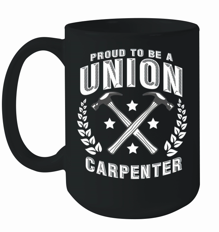 Proud Union Carpenter  - Trucker Cap Ceramic Mug