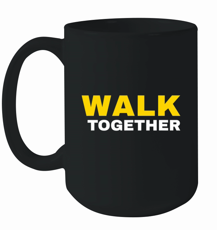 Walk Together Indoor Walking Outdoor Walk at Home Pounds Off Ceramic Mug