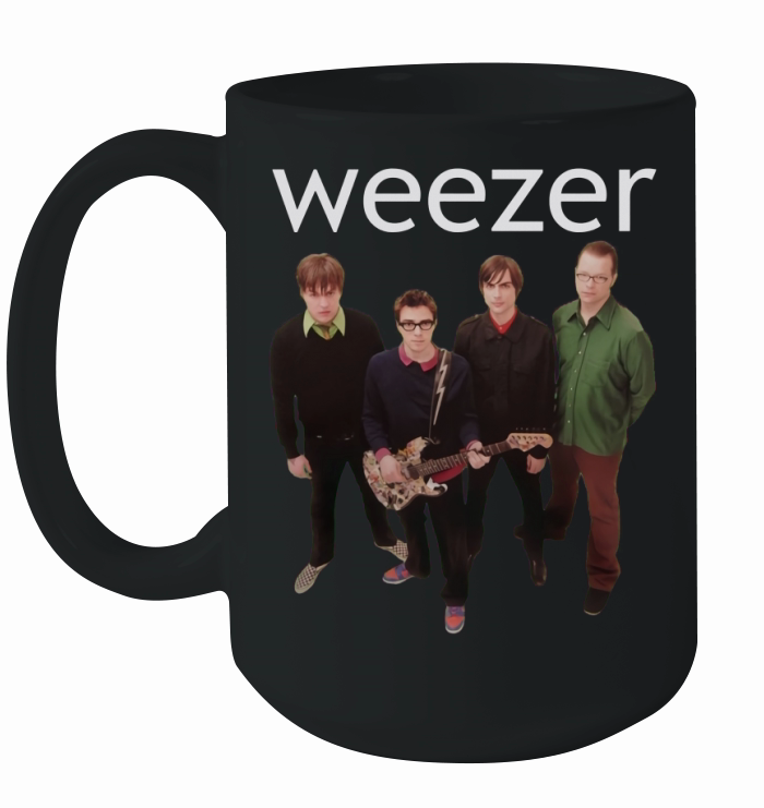 Weezer Green Album Teeshirt Ceramic Mug