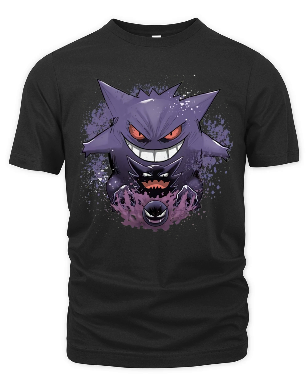 Gengar Evolution Organic Unisex T-shirt