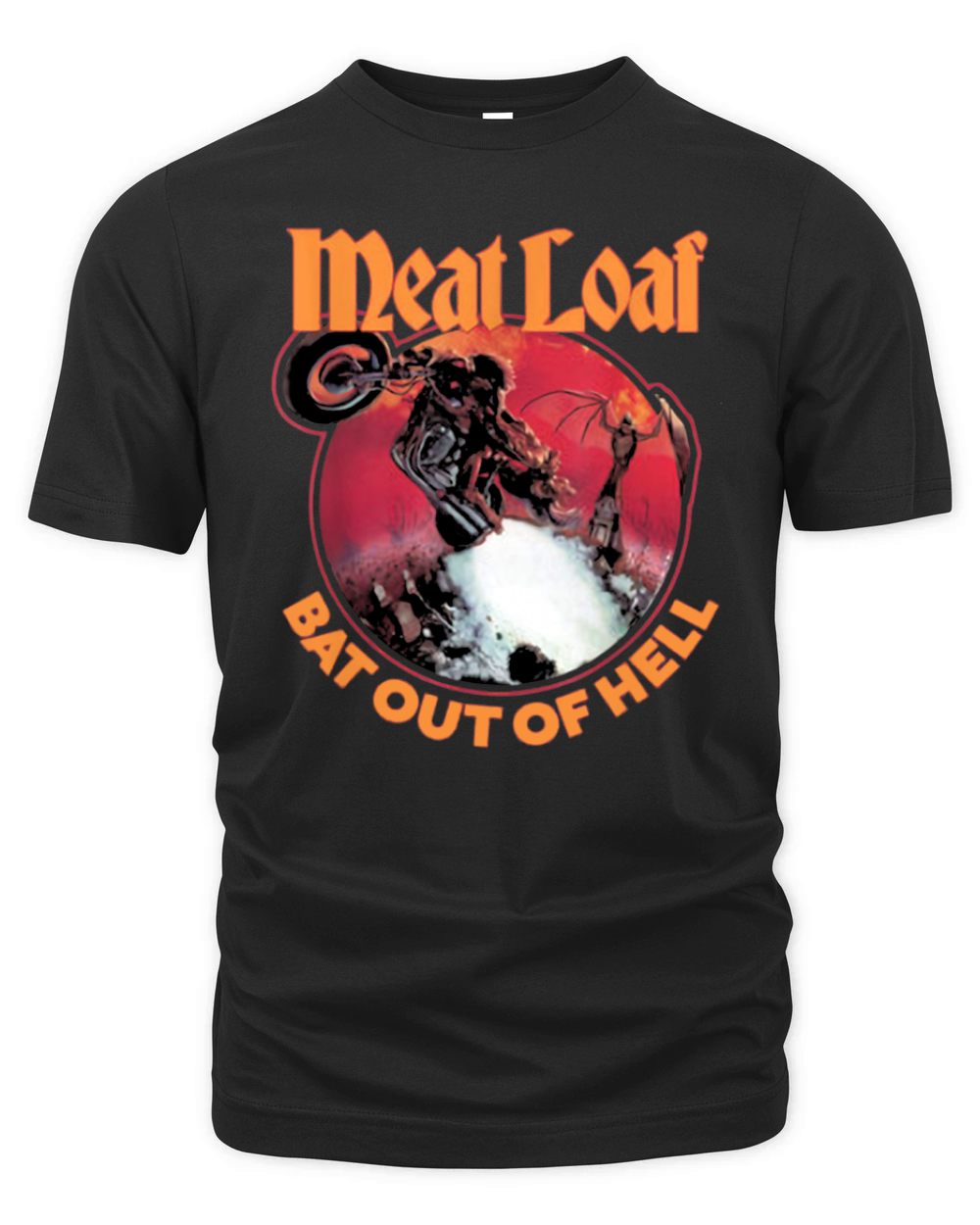 Meat Loaf Bat Out Of Hell T-Shirt Organic Unisex T-shirt