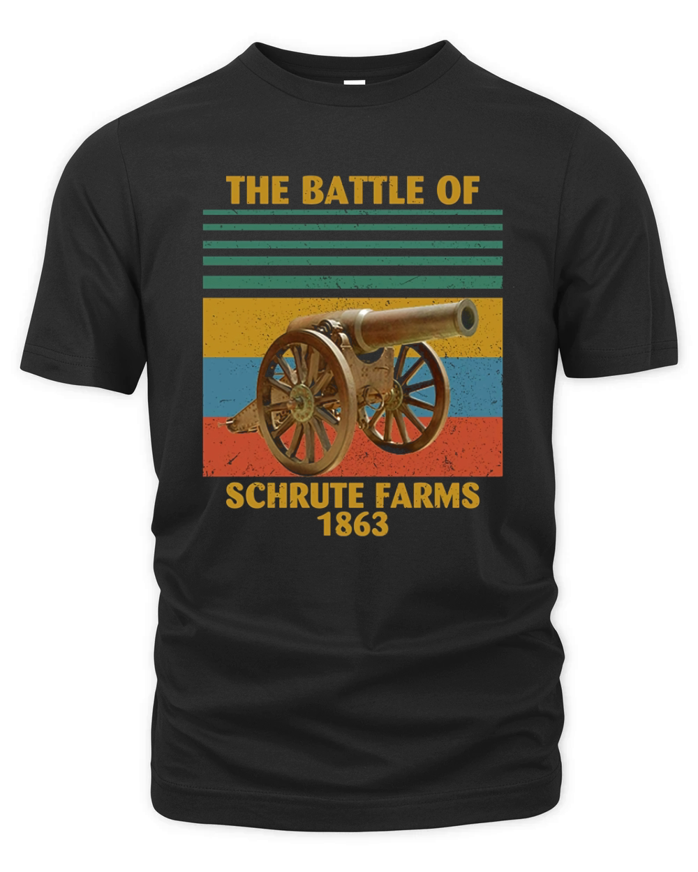 The Battle Of Schrute Farms Vintage Organic Unisex T-shirt
