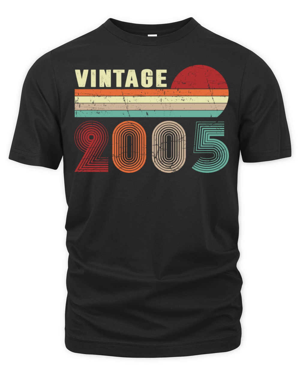 Vintage 2005 Boys Girls 17 Years Old 17th Birthday Organic Unisex T-shirt