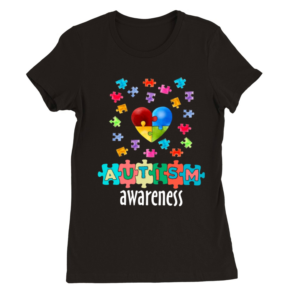 Autism Awareness Month Premium Womens Crewneck T-shirt