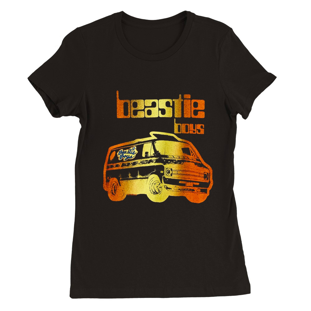 Beastie Boys Van  Art Premium Womens Crewneck T-shirt