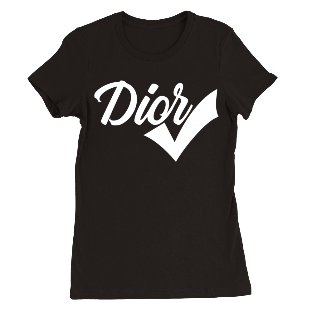 Dior Tshirt Premium Womens Crewneck T-shirt