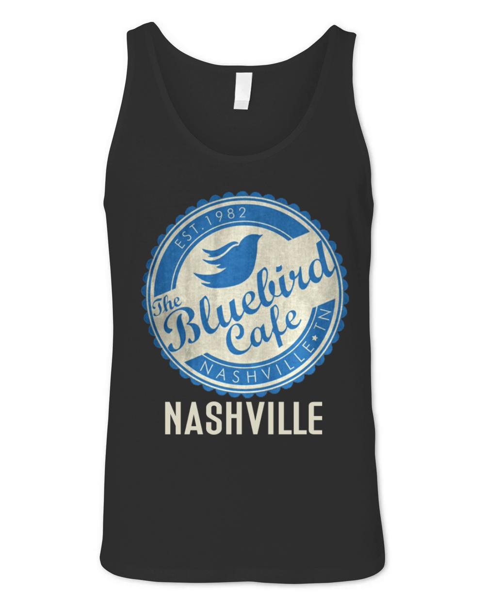 Bluebird Cafe Nashville Unisex Jersey Tank