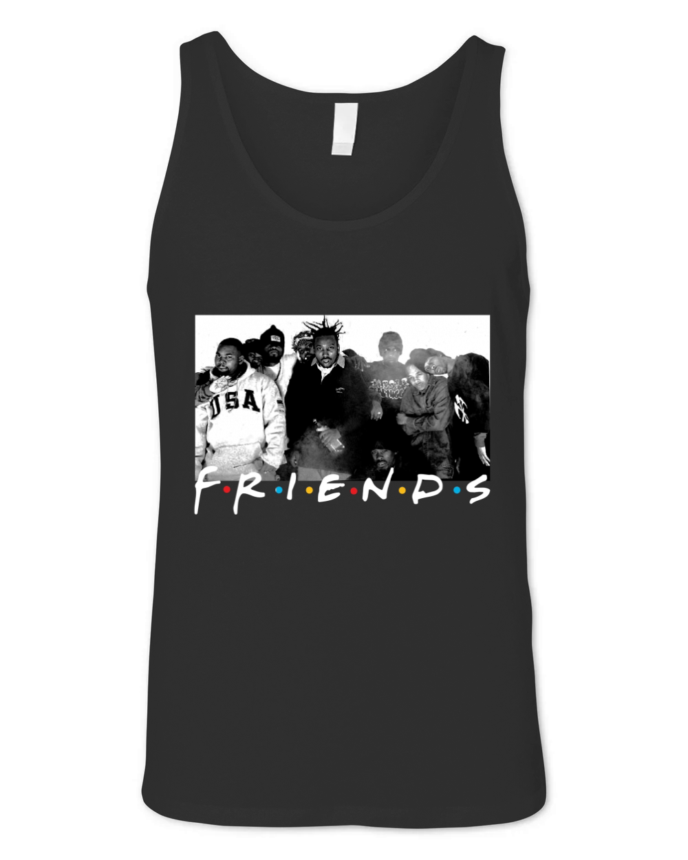 Friends Wu-tang Clan Retro Unisex Jersey Tank