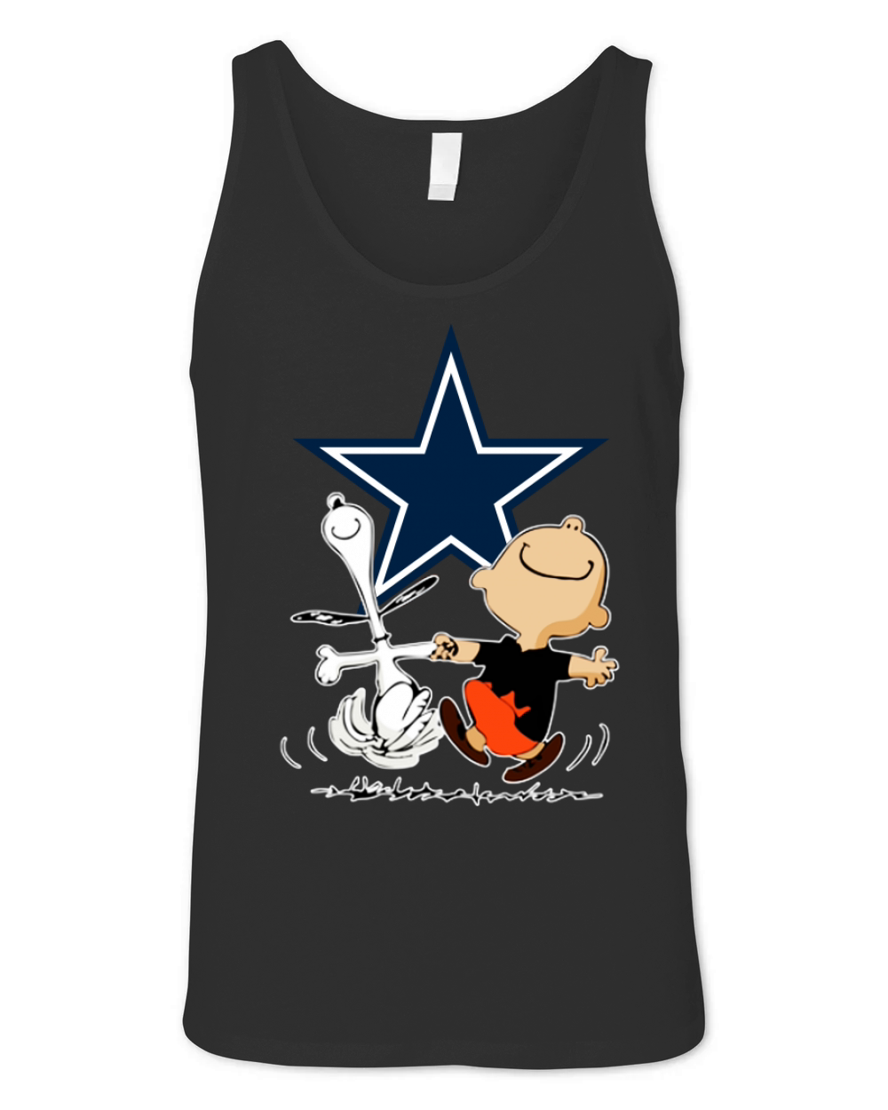 Snoopy Cowboys fans Unisex Jersey Tank
