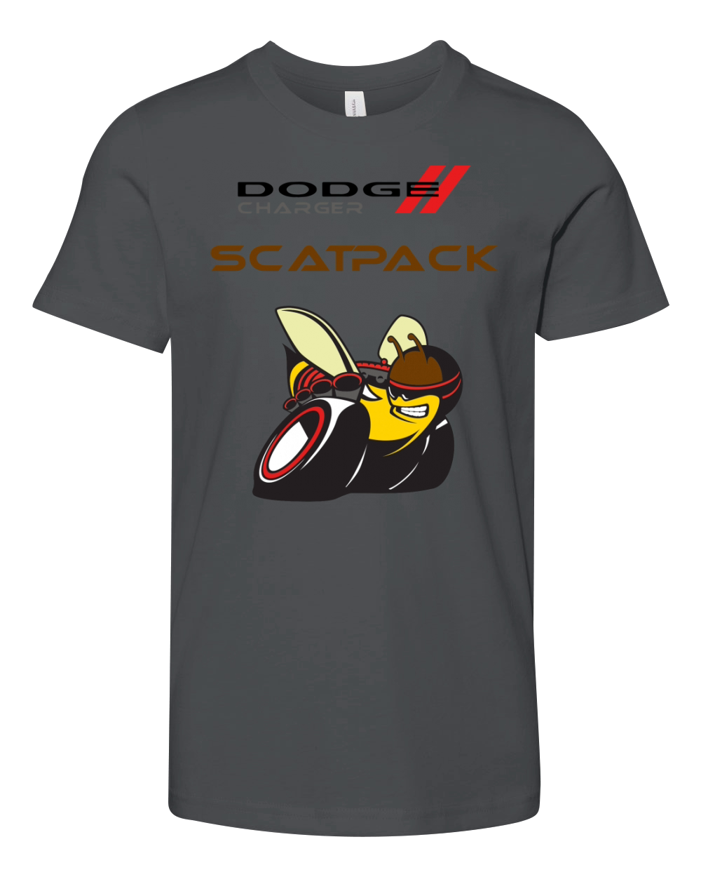 DODGE CHARGER SCATPACK Youth Unisex Jersey Tee