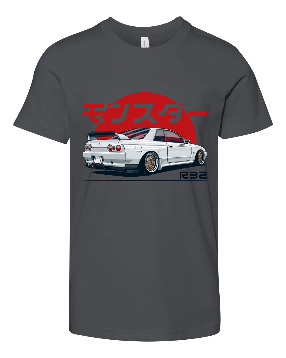 Monster Skyline R32 GTR Youth Unisex Jersey Tee