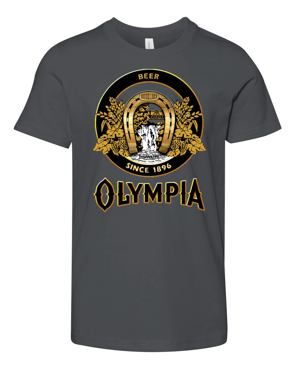 Olympia Beer Youth Unisex Jersey Tee
