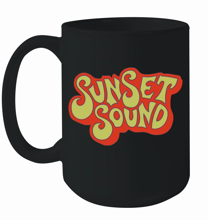 Classic Sunset Sound Logo T Ceramic Mug