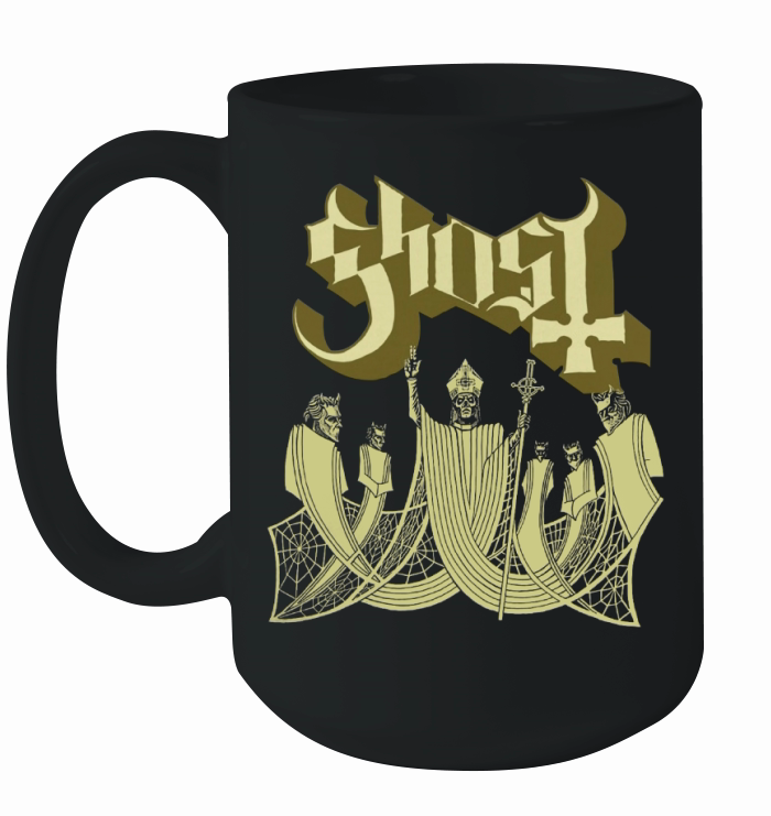 Ghost band Tshirt Ceramic Mug