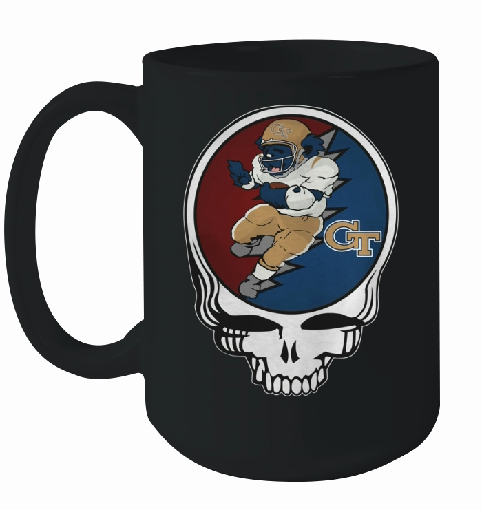 GratefulDead Georgia Tech Yellow Jackets Ceramic Mug