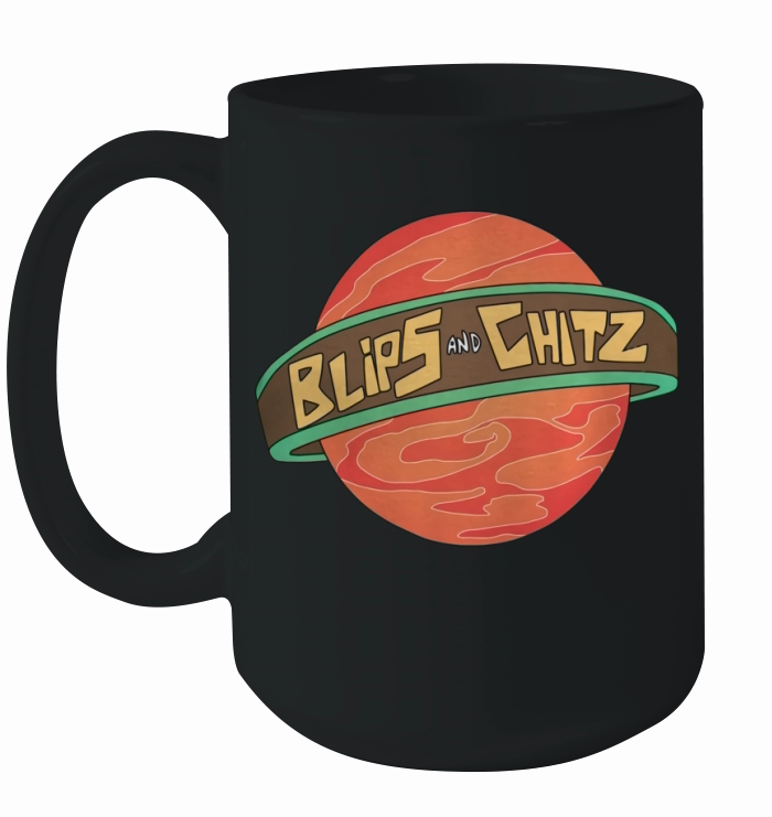 Rick &amp;amp;amp; Morty - Blips and Chitz T-Shirt Ceramic Mug