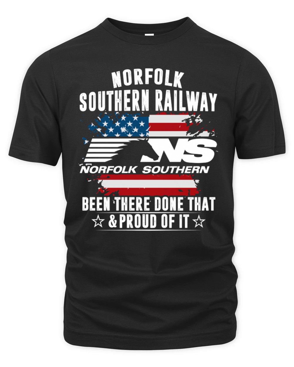 Norfolk Southern Railway Organic Unisex T-shirt
