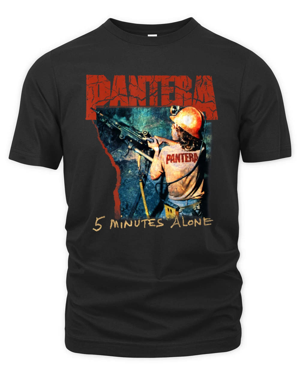 Pantera Official 5 Minutes Alone Organic Unisex T-shirt