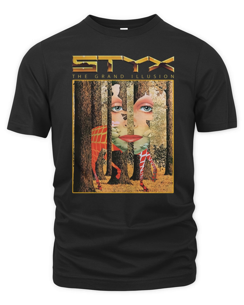 Styx Band  The Grand Illusion Tshirt Organic Unisex T-shirt