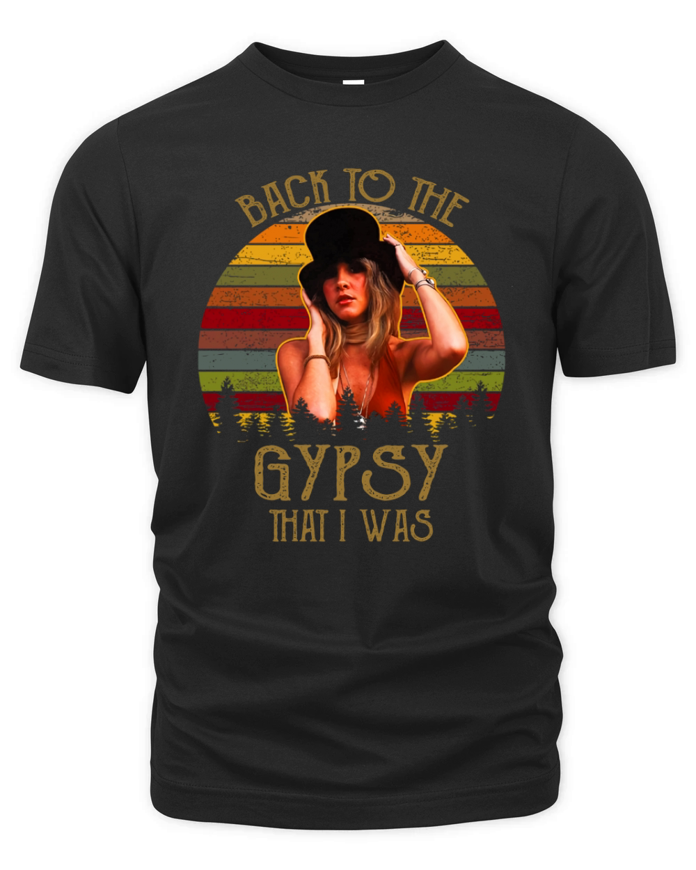 Vintage Stevie Nicks Back To The Gypsy That I Was shirt Organic Unisex T-shirt