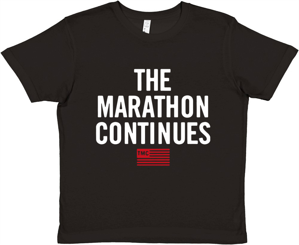 The Marathon Continues TMC t-shirt Premium Kids Crewneck T-shirt