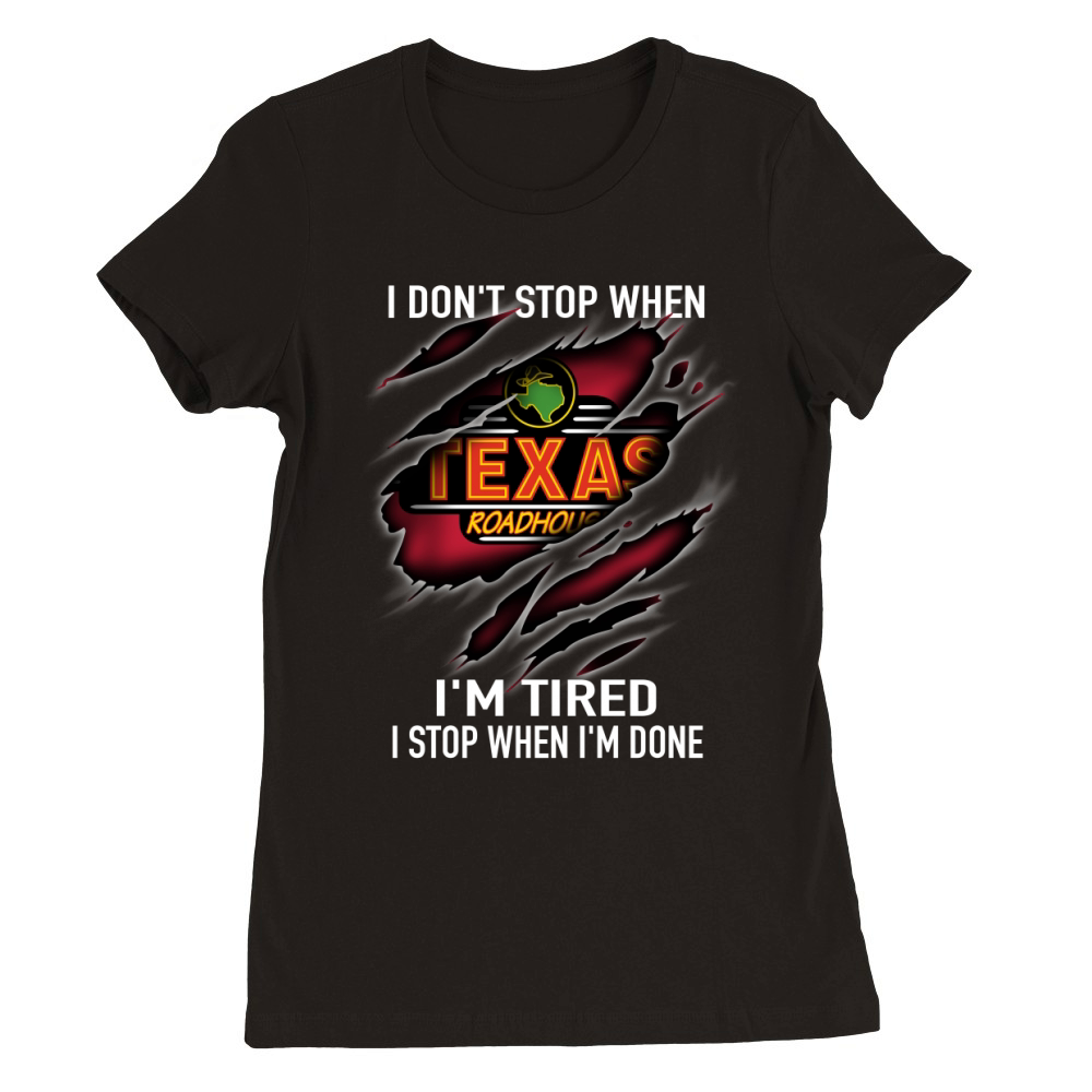 texas roadhouse Premium Womens Crewneck T-shirt