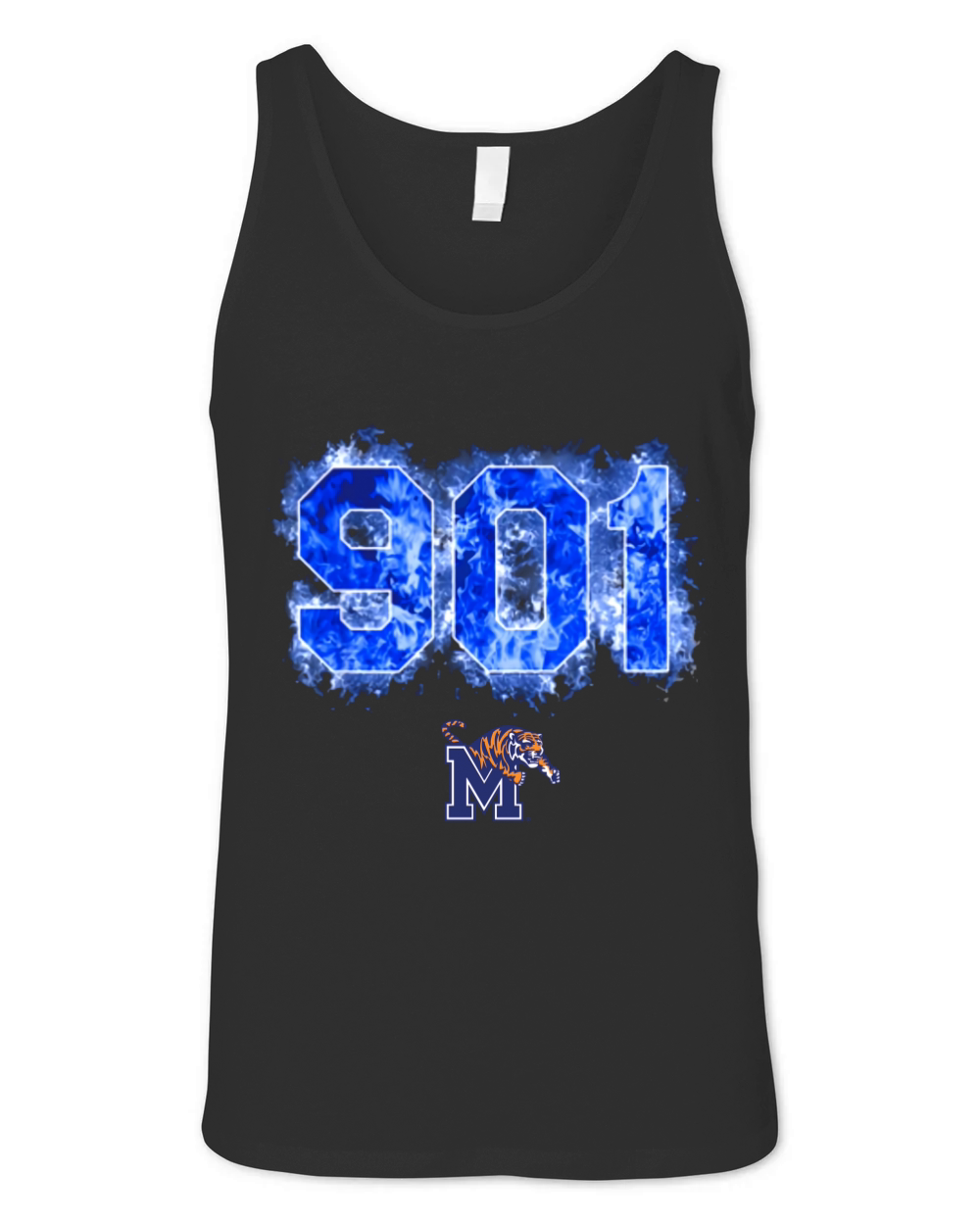 Memphis Tigers Fire Area 901 shirt Unisex Jersey Tank