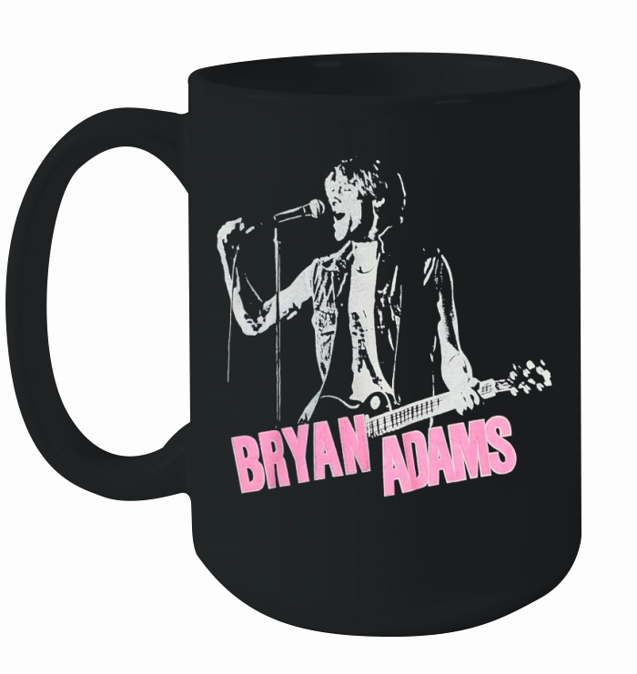 1983 Bryan Adams Cuts Like A Knife Ceramic Mug