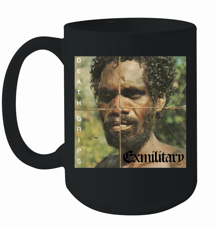Death Grips -Exmilitary Album Art Ceramic Mug