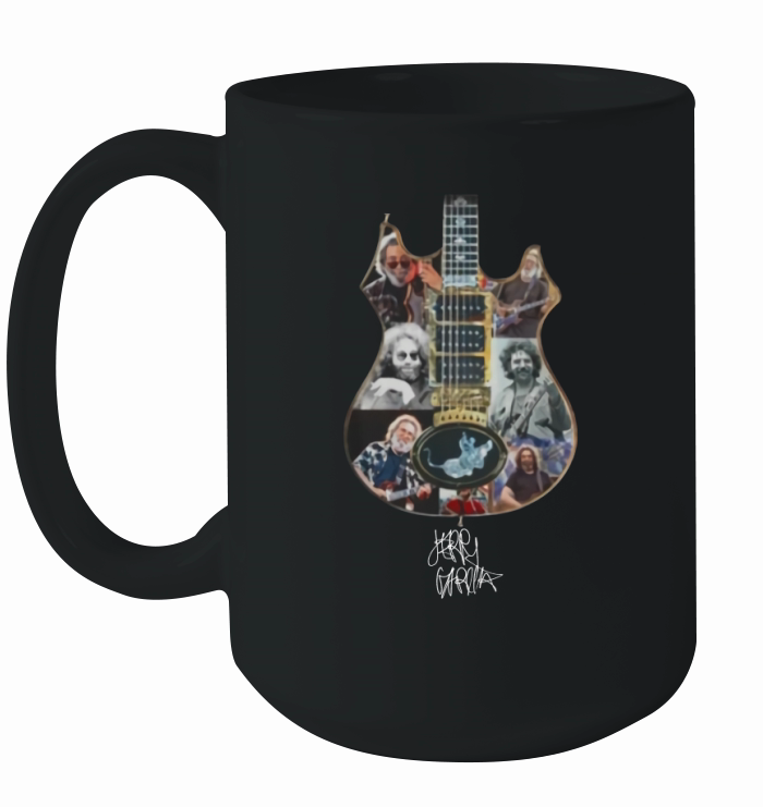 Jerry Garcia Guitar Grateful Dead Signature shirt Ceramic Mug