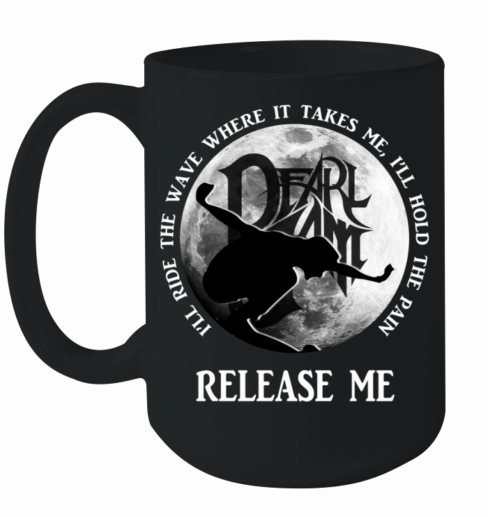 Pearl Jam Ilt Ride The Wave Where It Takes Me Ceramic Mug