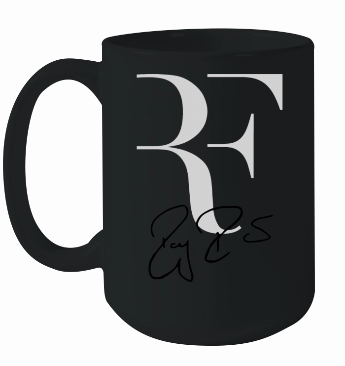 Rf logo roger federer perfect tennis shirt hoodie Ceramic Mug