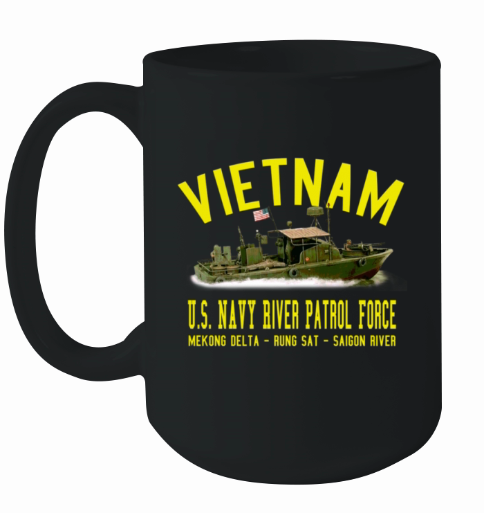 Vietnam us navy river patrol force Ceramic Mug