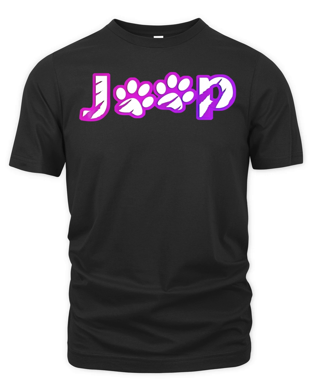 Jeep Dog Shirt Paw Print Shirt For Women - Men Organic Unisex T-shirt