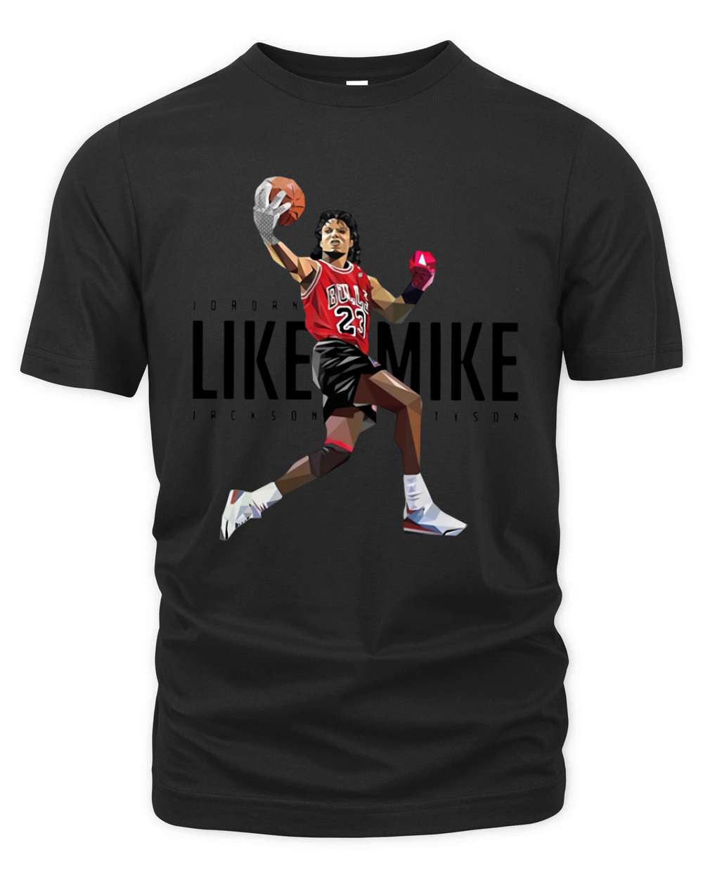 Jordan Like Mike Jackson Tyson Organic Unisex T-shirt