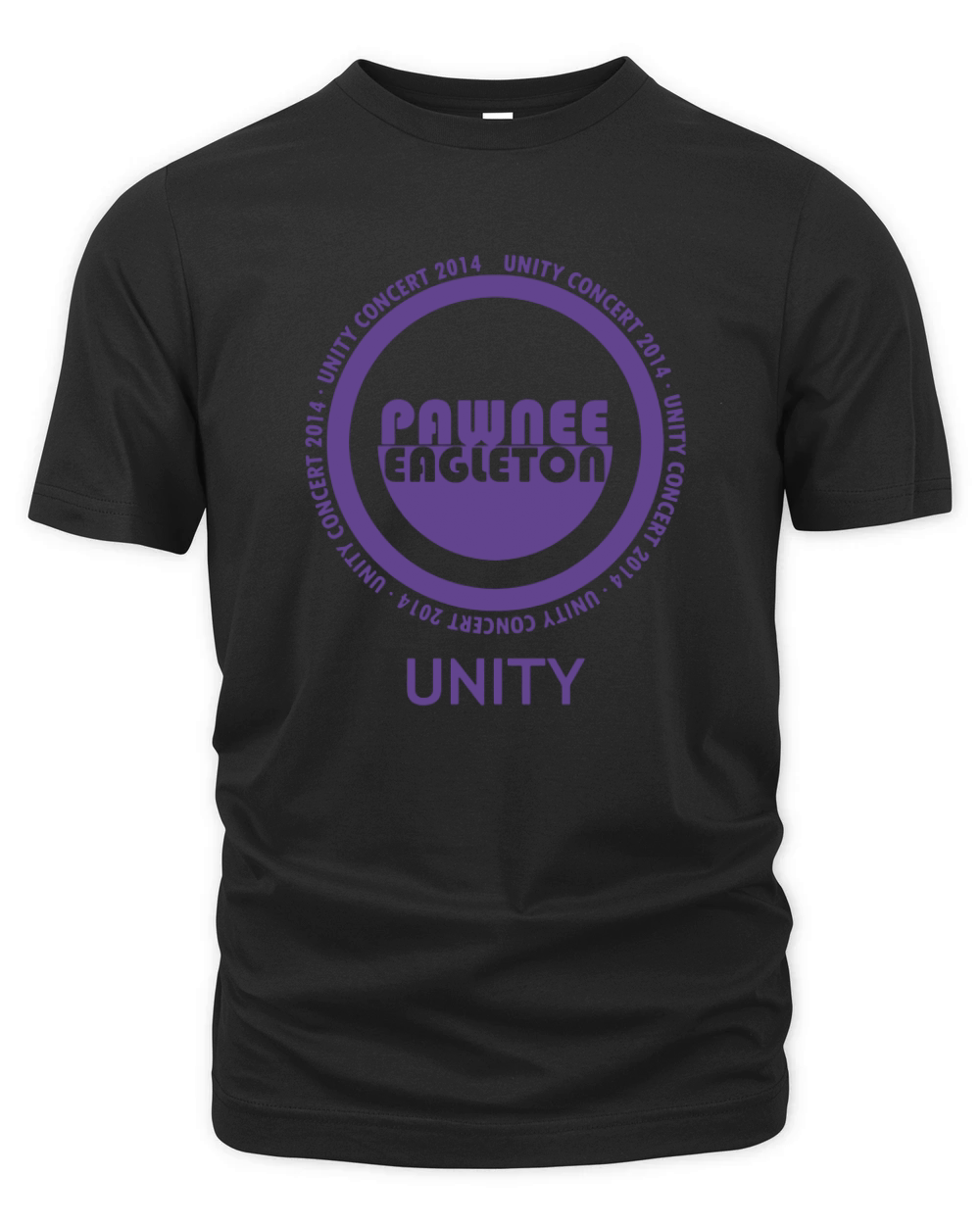 Pawnee-eagleton Unity Concert Organic Unisex T-shirt