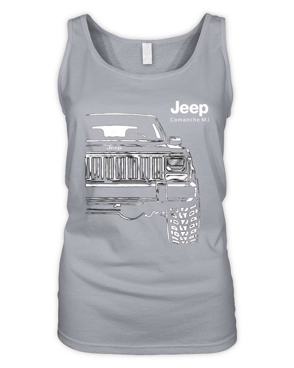 custom - Jeep Comanche MJ Organic Women's Tank Top
