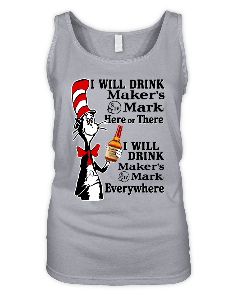 I will drink Maker's Mark here or there Organic Women's Tank Top