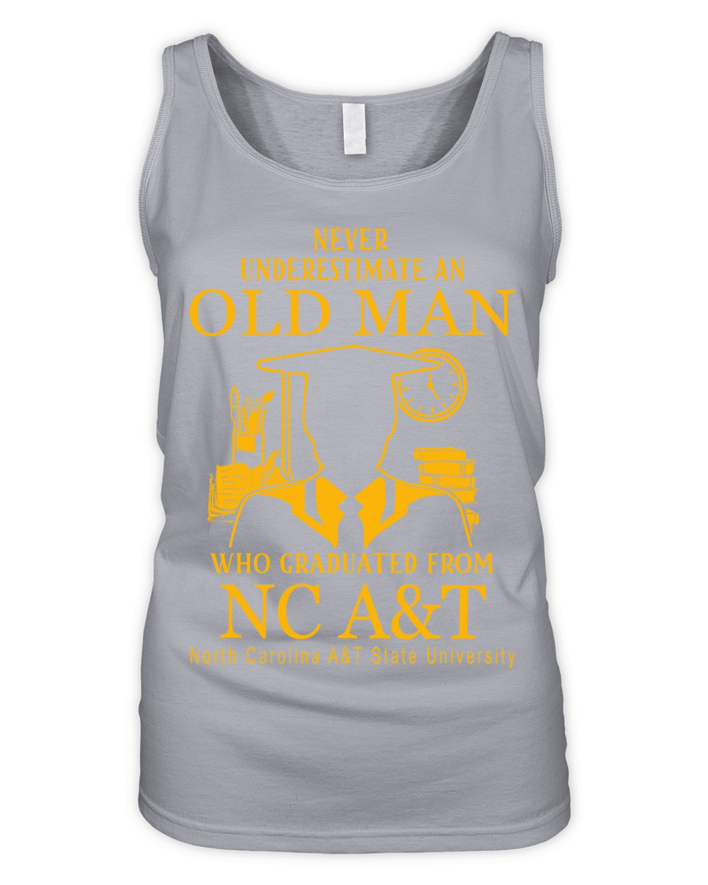 North Carolina A&T State University Organic Women's Tank Top