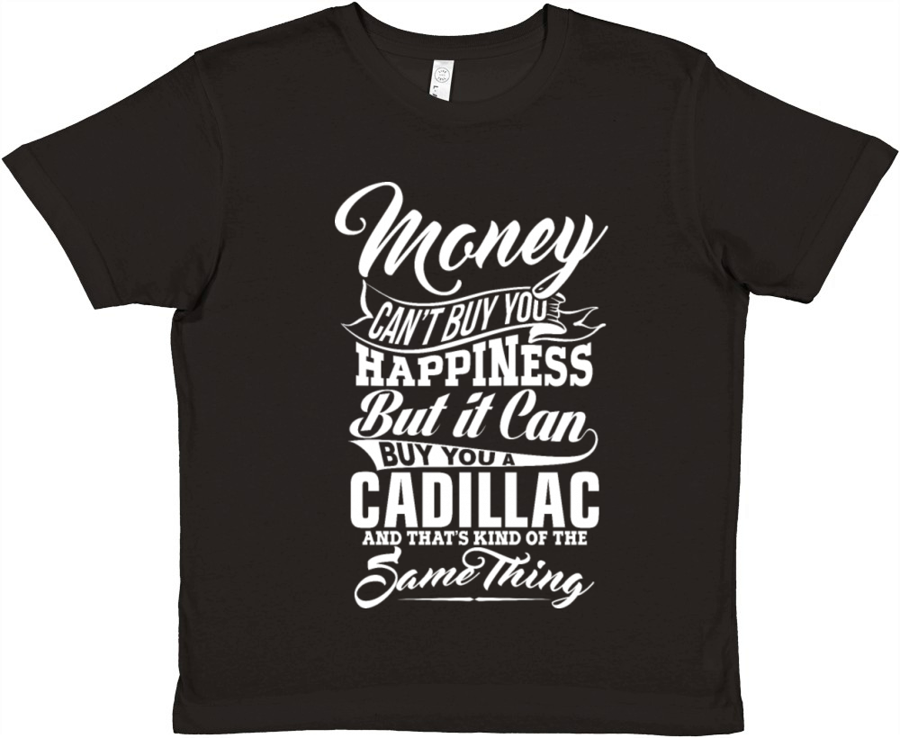 MONEY AND CADILLAC W Premium Kids Crewneck T-shirt