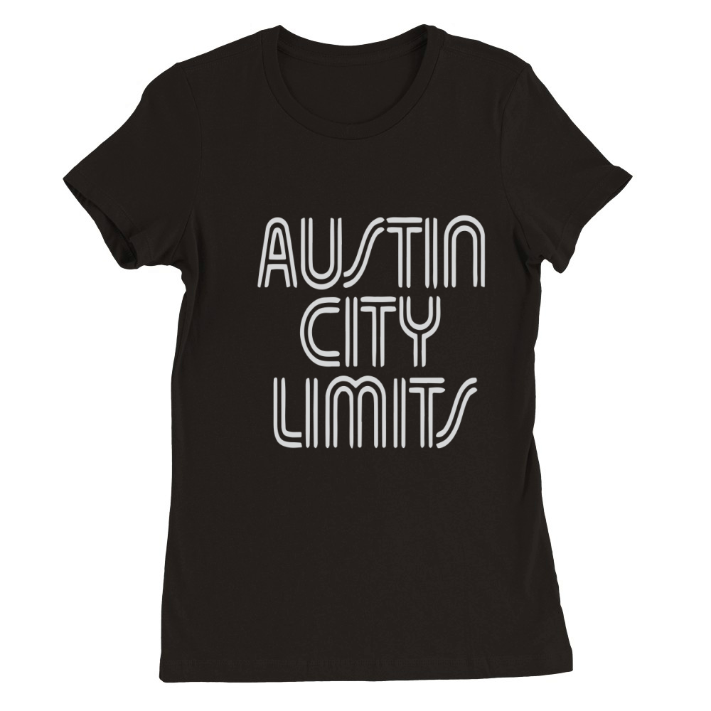 Austin City Limits Premium Womens Crewneck T-shirt