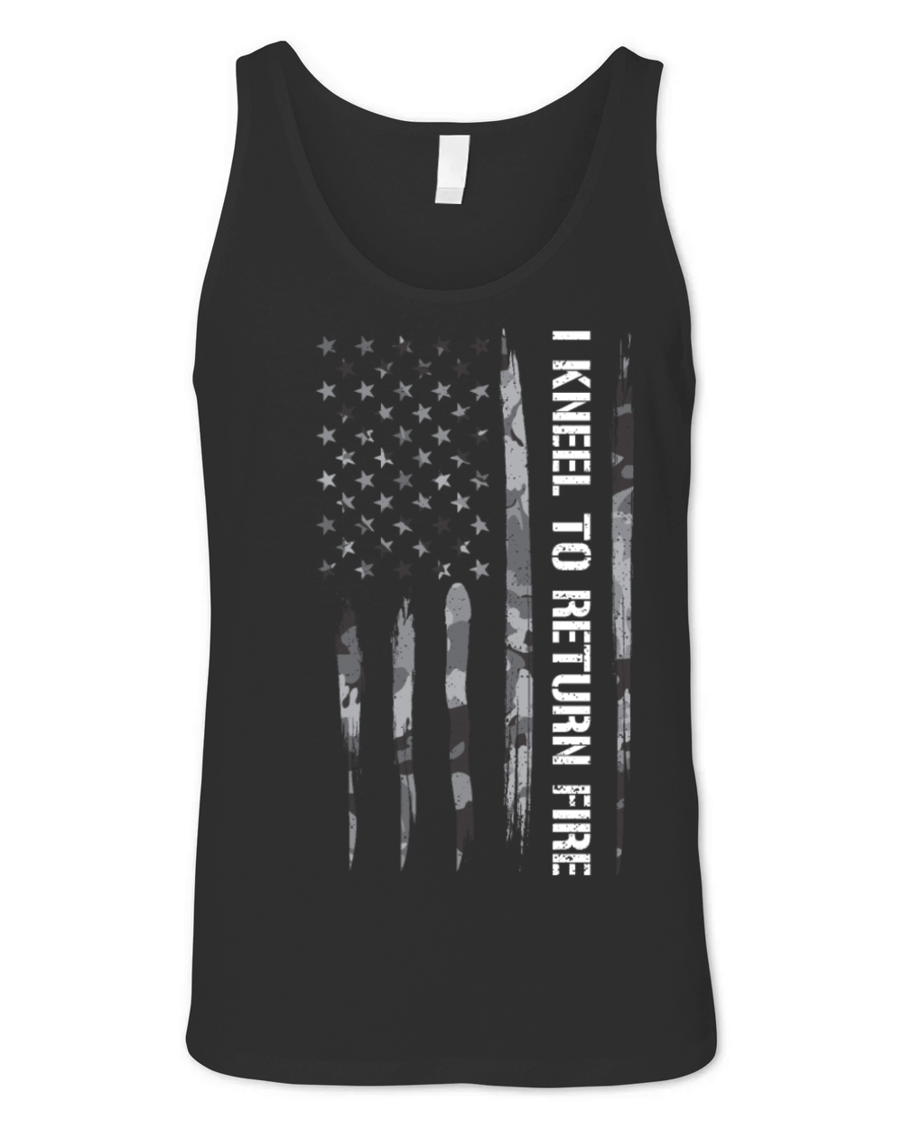 I Kneel To Return Fire Unisex Jersey Tank