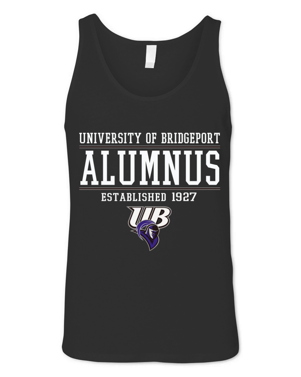 University of Bridgeport  Alumnus established 1927 Unisex Jersey Tank