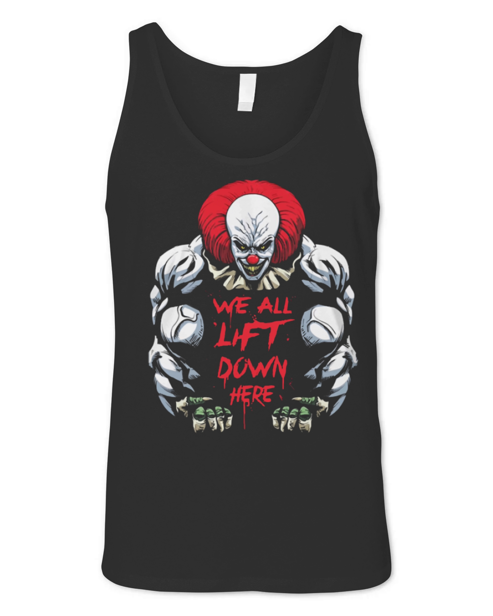 We All Lift Down Here Unisex Jersey Tank